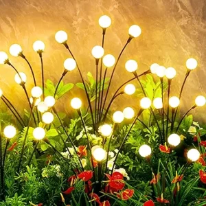 ASMAD Firefly Solar Garden Lights (4 Pack)